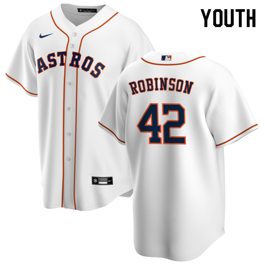 Nike Youth #42 Jackie Robinson Houston Astros Baseball Jerseys Sale-White